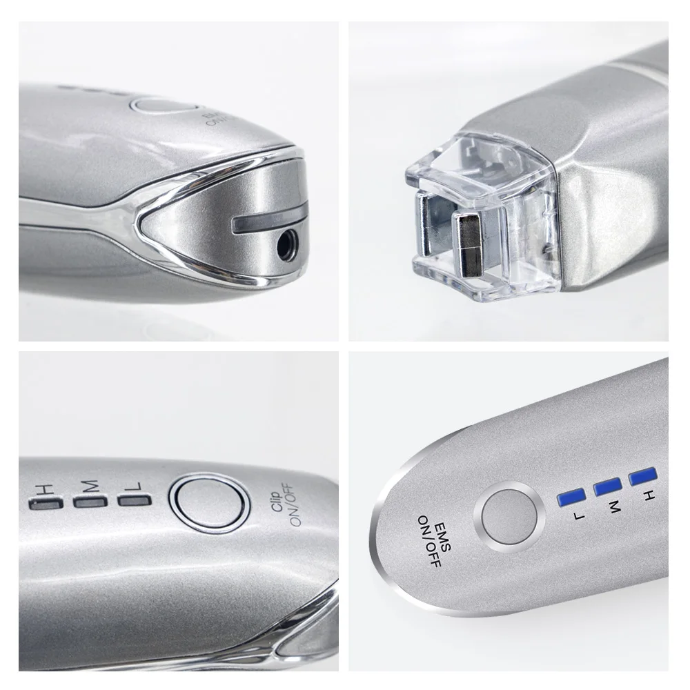 Portable 2 in 1 EMS Eye Face Vibration Massager Electric Dark Circle Remove Anti-aging Eye Wrinkle Beauty Care Tool 5