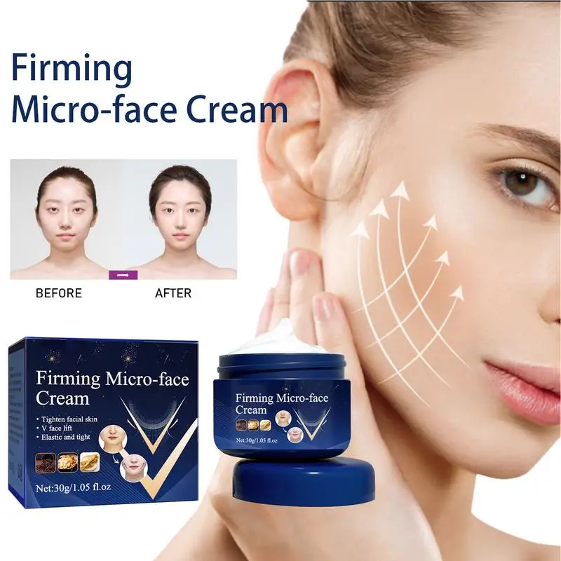Face Cream Anti Age Lifting Firming Double Chin Reducer Skin Moisturizing for Women