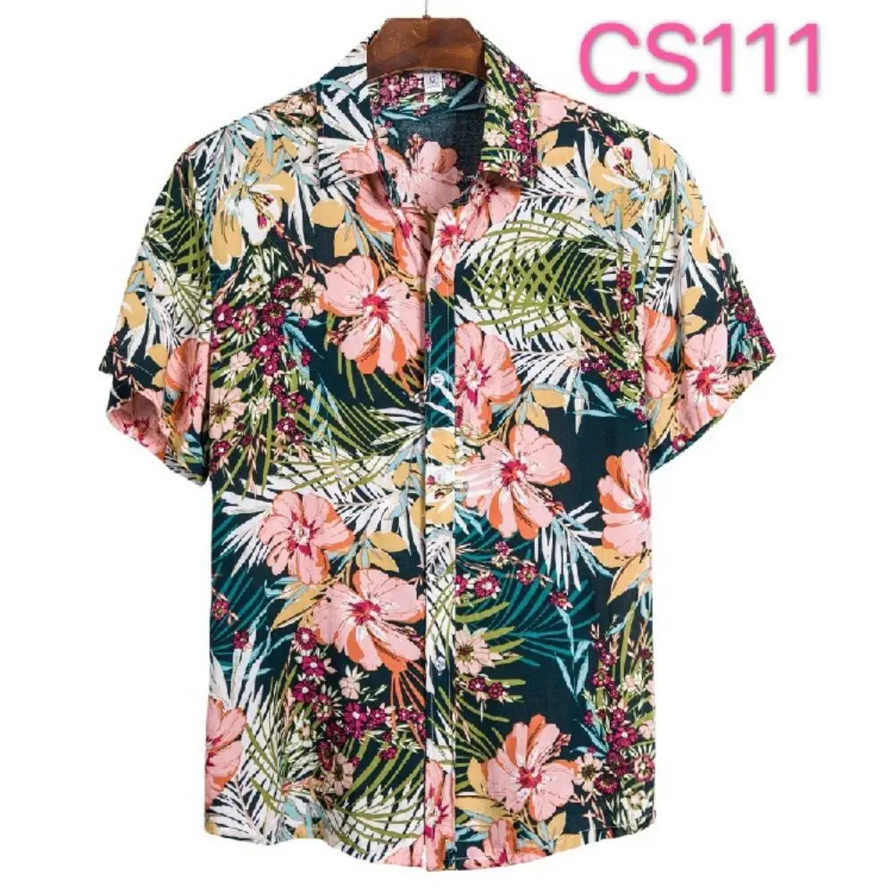 

Floral Shirts For Male 3d Print For Male Hawaiian Tropical Shirt Beach Short Sleeve Fashion Tops Tee Shirt Homme Blouse Camisa