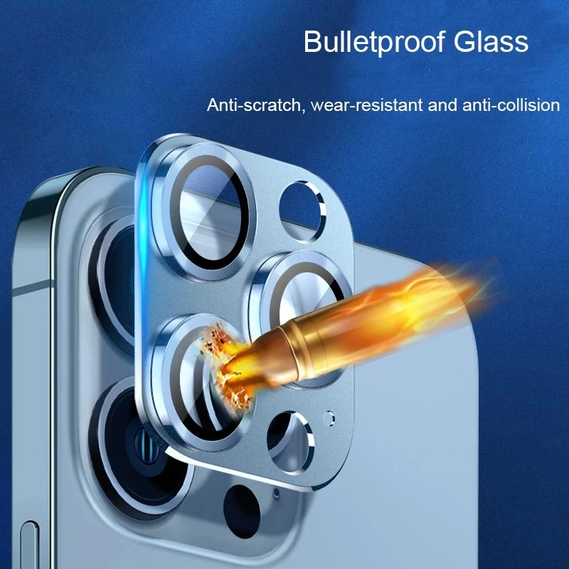 Metal Camera Lens Protector for IPhone 16 Pro Max Camera Protector Glass for iPhone 15 14 Plus 13 12 Mini 16promax 16pro 15pro_voghion.com