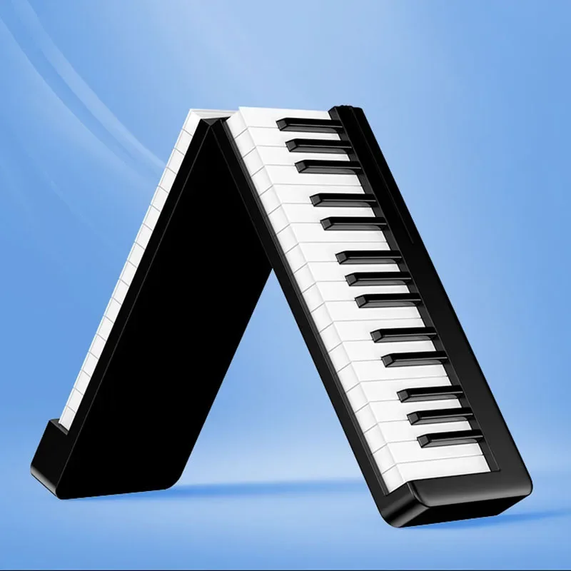 61 Tasti Tastiera Digitale Professionale Per Pianoforte Pianoforte Elettronico Portatile Pieghevole Apprendimento Strumenti Musicali Sport E Ricreazio