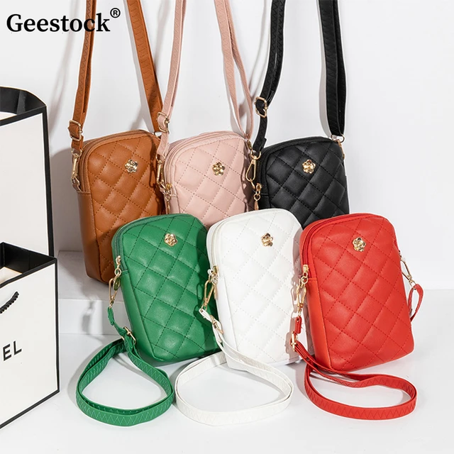 Bolso de mensajero para teléfono móvil para mujer, Mini bolso cruzado  pequeño que combina con todo, monedero de cuello colgante, bolso Vertical,  nueva moda - AliExpress