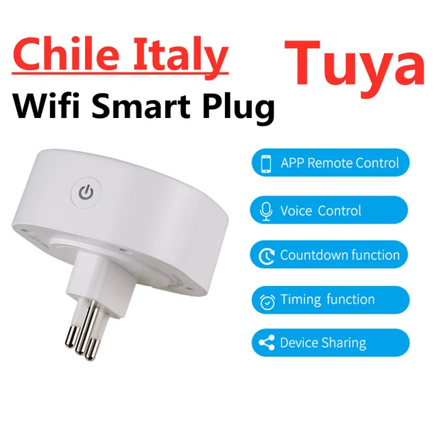 Enchufe Toma Inteligente Smart 10a Alexa Google Pack X 4