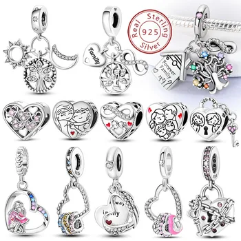 925 Silver Heart Charm 1