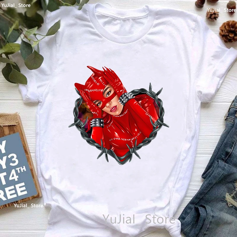 

Funny Karol G Bichota T Shirt Women Clothes 2023 Summer Fashion Tops Tee Shirt Femme Harajuku Shirt White Casual Tshirt Female