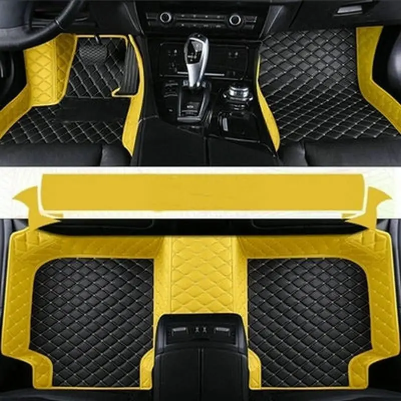 Custom Personalized Floor Mats For Renault Captur Auto Full Coverage All Weather Anti Slip Leather Mats Accessorie 1