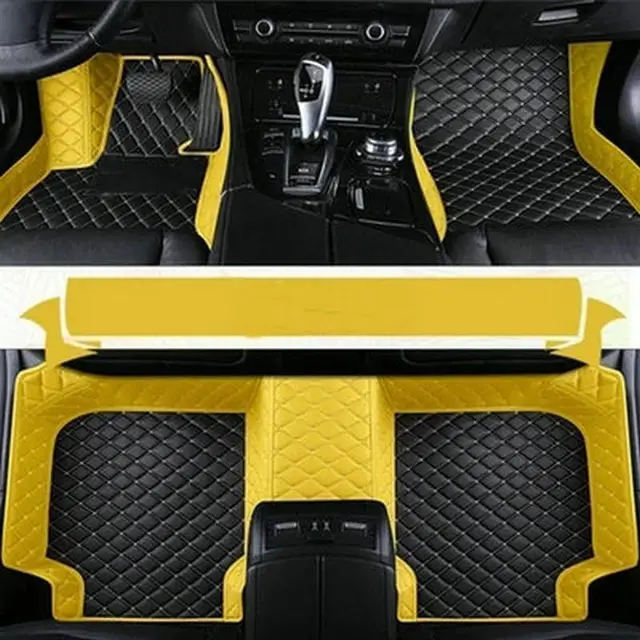 Custom Personalized Floor Mats For Renault Captur Auto Full Coverage All Weather Anti Slip Leather Mats Accessorie 1