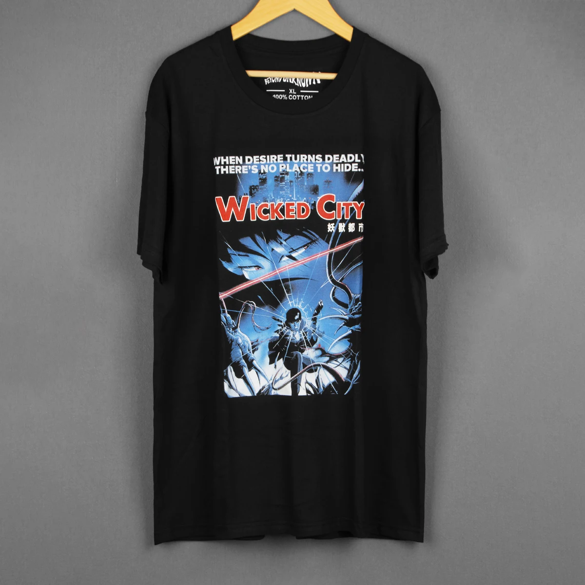 希少　00s Wicked City ビンテージアニメ　Tシャツ　妖獣都市　XL 希少 00s Wicked City ビンテージアニメ Tシャツ 妖獣都市 XL