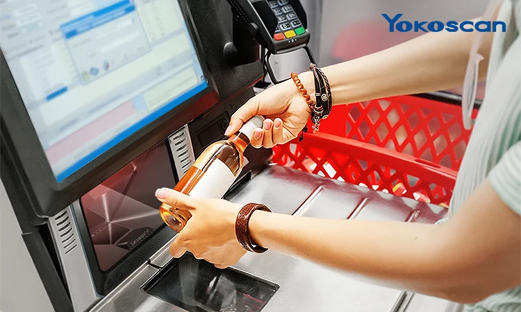 Description Picture 3 of itemHandsfree 2D 1D Barcode Scanner QR Omnidirectional Desktop BarCode Reader CMOS Image Scanner For Bookstore Shop Drugstore MP7000