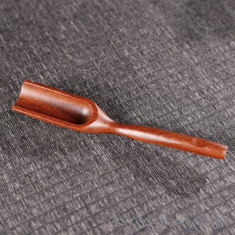 Vintage Tea Spoons Wood Chinese Kungfu Tea Scoop Shovel Wooden Scoop for Coffee Powder Spice Leaf Spoon Accessories