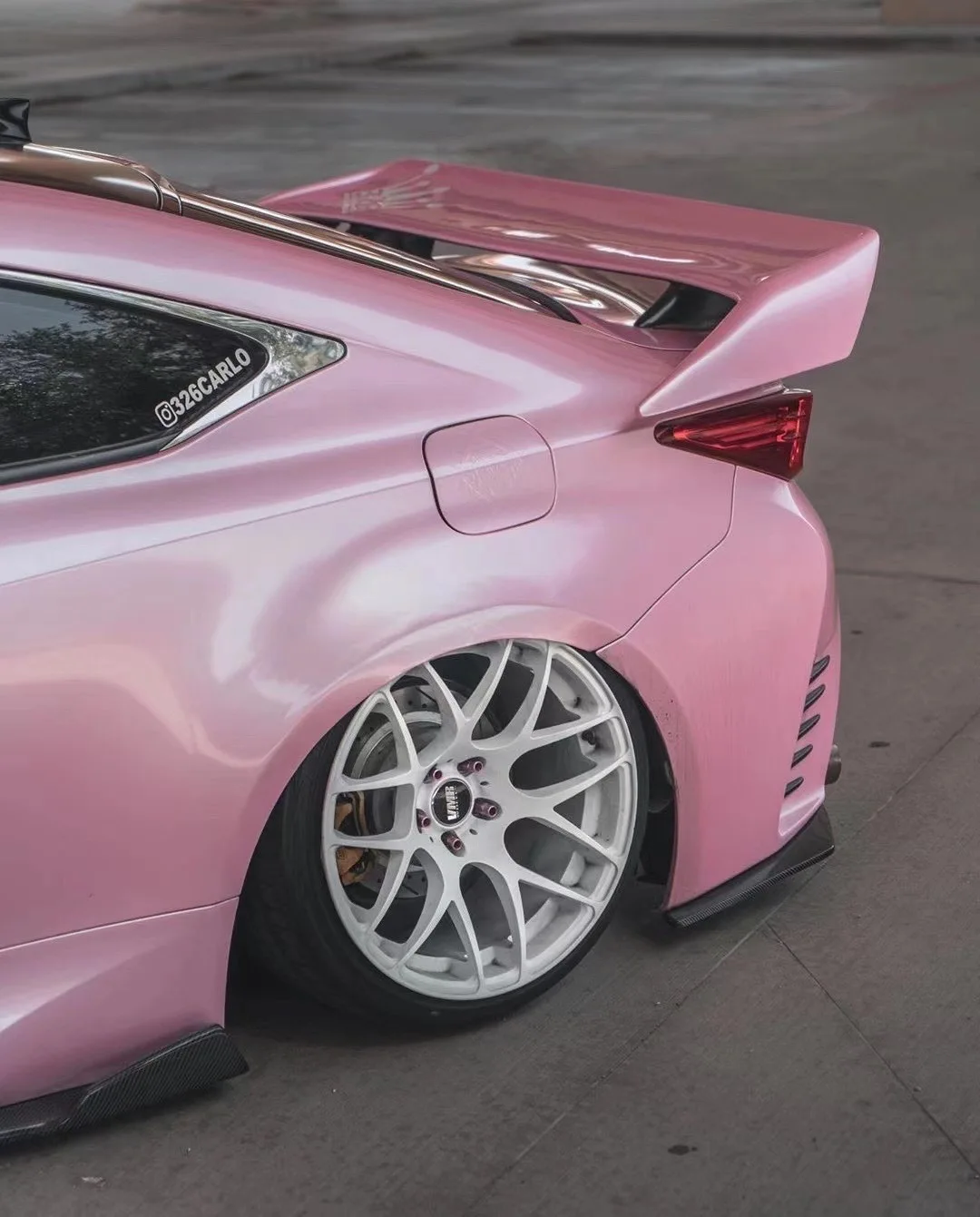 CAXVINYL Factory Direct Free Shipping Macaroon Sakura Pink Car