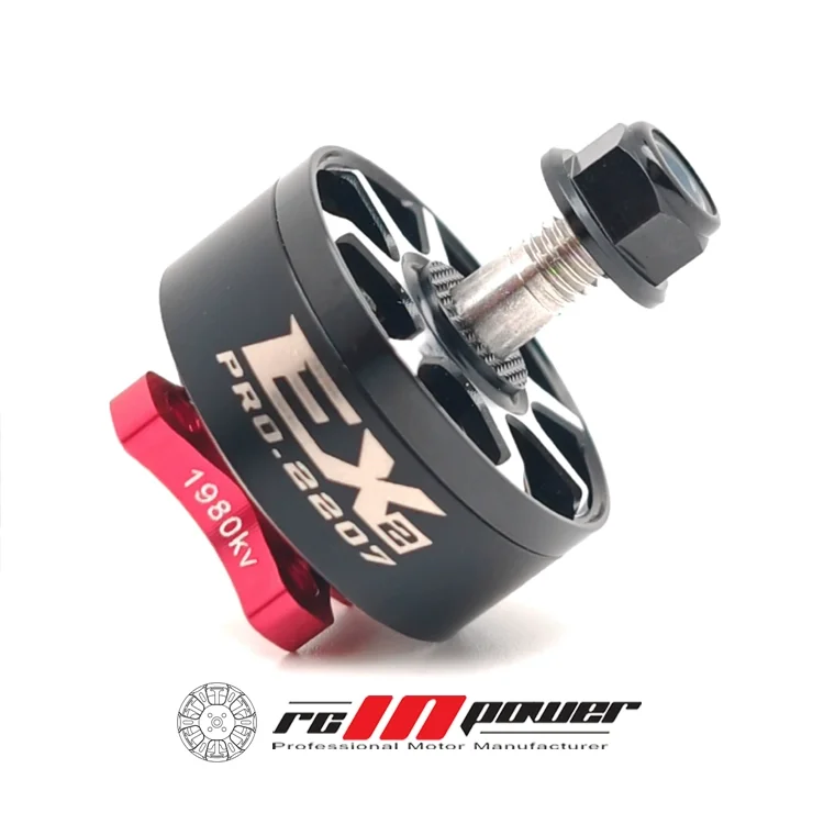 RCINPOWER EX2207 2207 Moteur Sans Balais 1980KV 2500KV 4-6S pour Drone FPV 5"