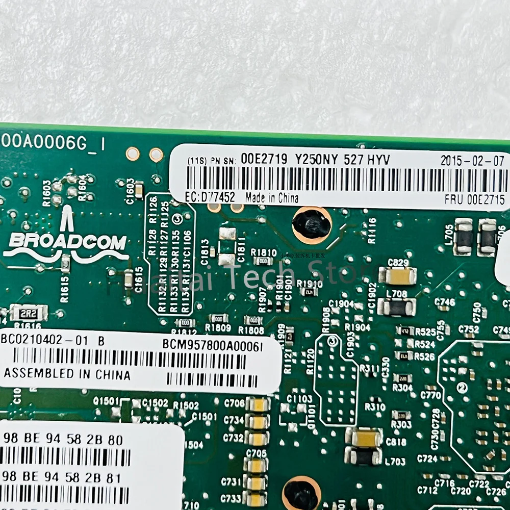 For IBM EN0S/EN0U PCIe3 4-port (10Gbx2+1GbEx2) network adapter 00E2715 00E2719 5 For IBM EN0S/EN0U PCIe3 4-port (10Gbx2+1GbEx2) network adapter 00E2715 00E2719 - Image 3