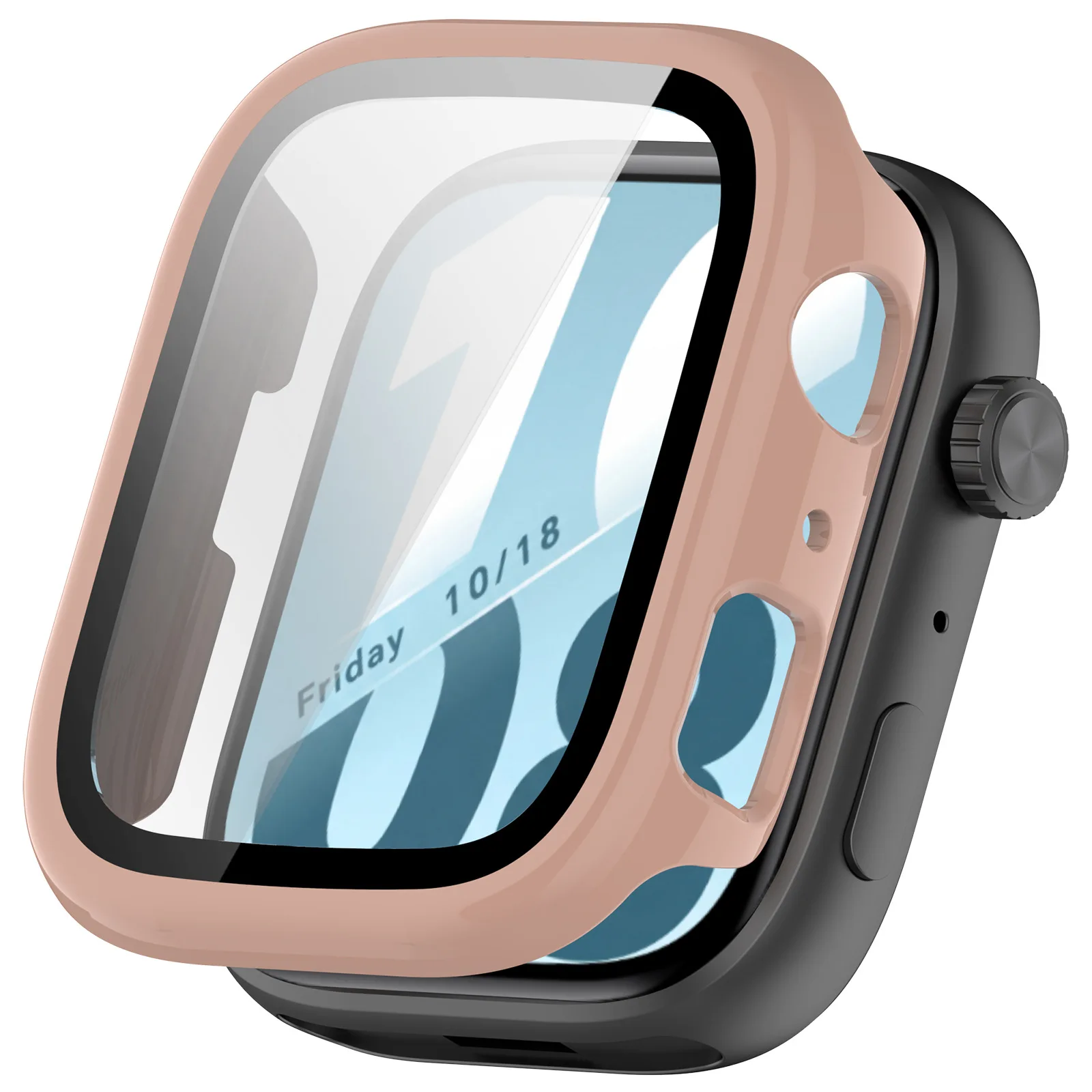 Full Coverage Anti-Scratch Glass Protector with Bumper Cover