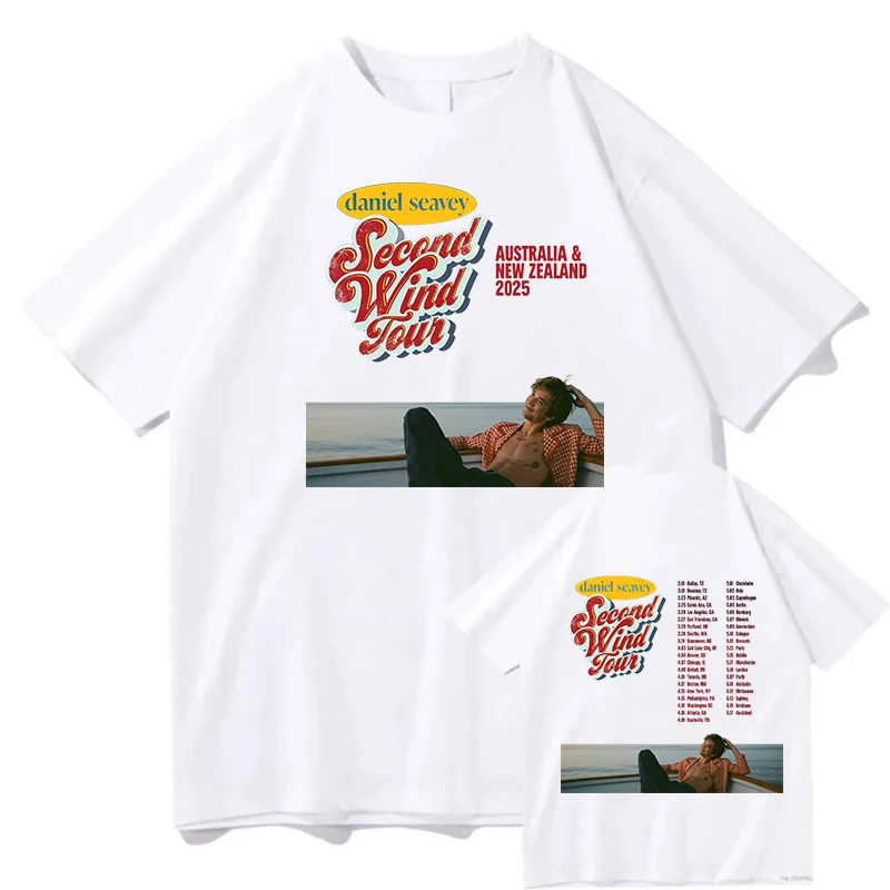 Daniel Seavey Second Wind Tshirts WILD WEST Tour 2025 T-shirt