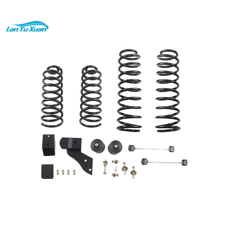 

4x4 Accessories 2.5 Inches Car Air Suspension Shock Strut Font Coil Spring Lift Kits for Jeep Wrangler JK 2007+
