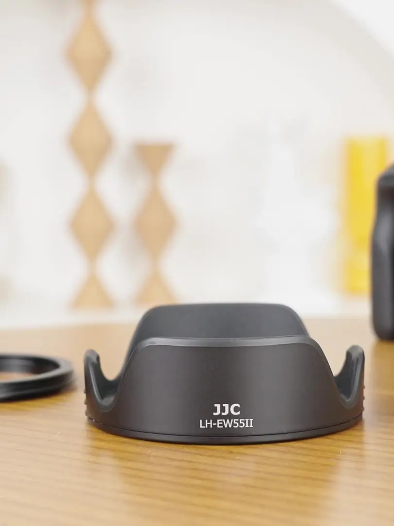 Jcカメラ,フードシェード,キヤノンEW-55,rf 28mm, f/2.8,stmレンズと