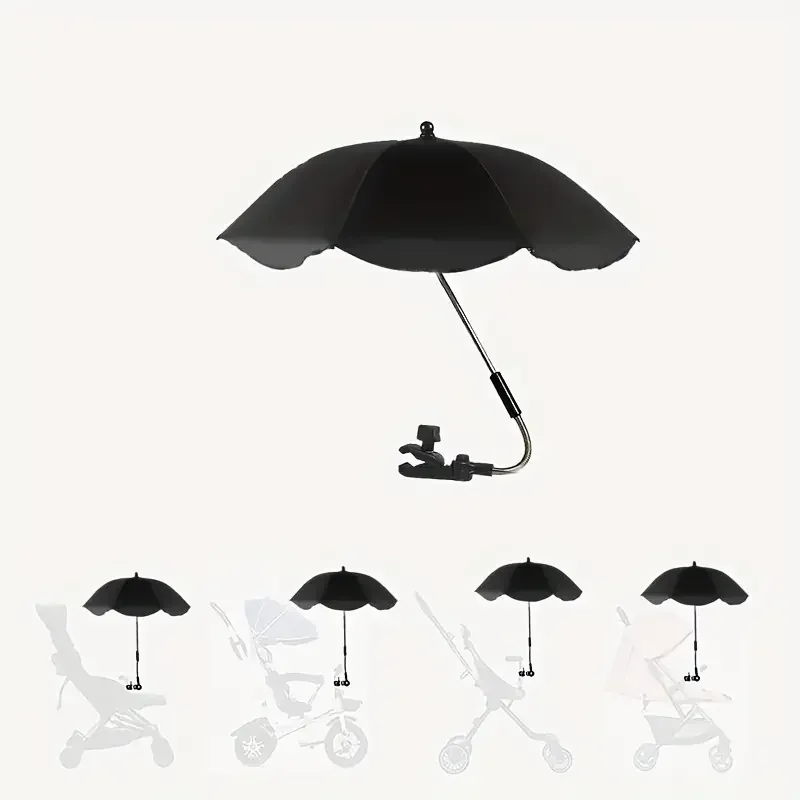 Universal Baby Car Pram Umbrella Adjustable Shade Umbrella Uv Sunshade Stroller Accessories Sun Visor Portable Parasol Items mini umbrella mini sun umbrella sun umbrella automatic sun umbrella