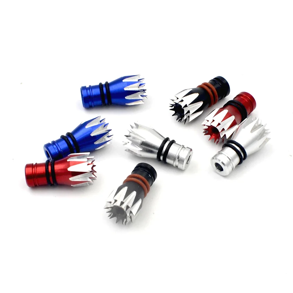 Embouts de manche 3D pour émetteur FrSky Taranis X-lite de couleur bleue, design ergonomique pour confort accru.