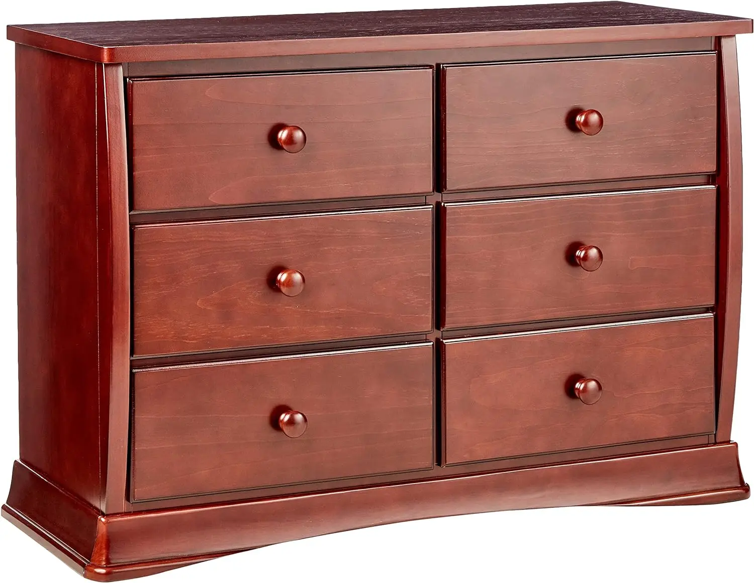 

Bentley Six Drawer Dresser, Black Cherry Espresso