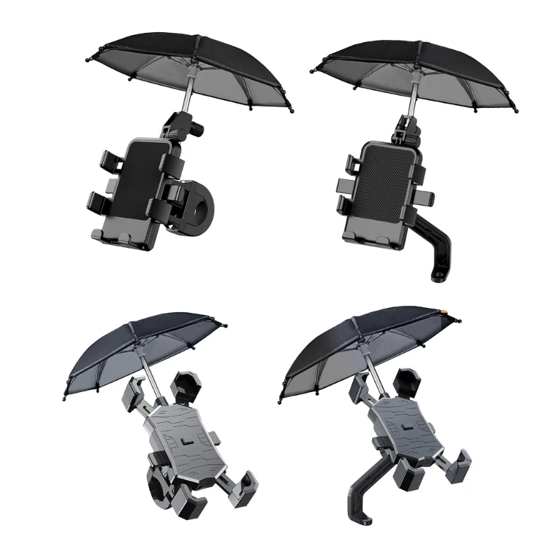 

Sunshade Umbrella Block Motorcycles Phone Navigation Holder Bracket Stand