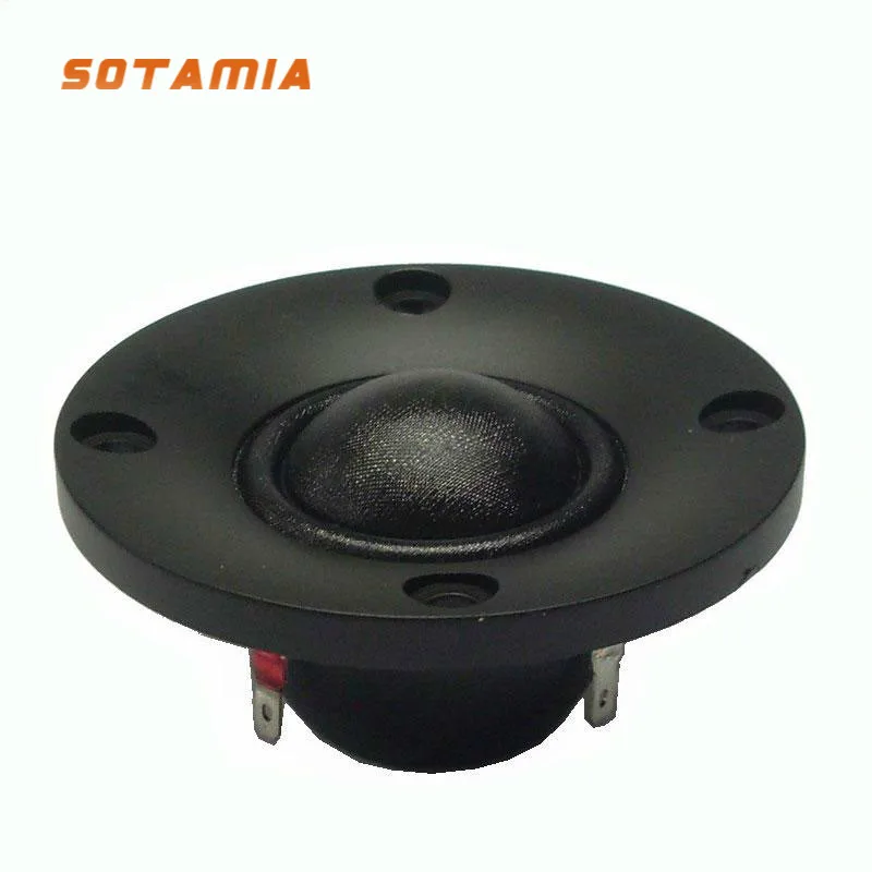 Sotamia 2 Pz Tweeter Da 2.5 Pollici 4 Ohm 8 Ohm 15W Altoparlante Audio 25 Core Silk Film Altoparlante Triplo Altoparlante In Cotone Fonoassorbente
