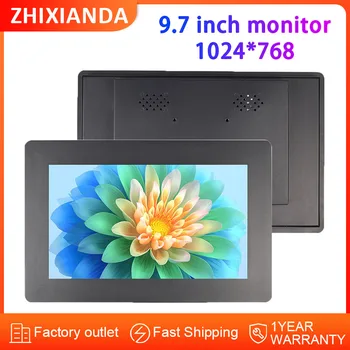 Monitor incorporato con display touch per montaggio a pannello da 13,3 pollici 1920 * 1080 OEM ODM di fabbrica con interfaccia USB HD VGA per l'automazione industriale 1