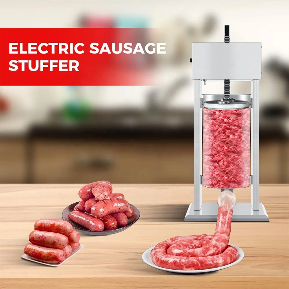 Electric Sausage Filler Sausage Stuffer Filling Machine Commercial Sausage Stuffer Meat Filler Maker Making Machine 2