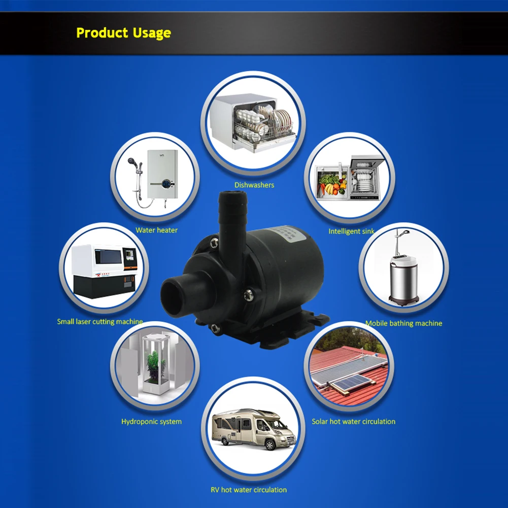 ȯ ν , IP68  귯ø DC  , ģȯ    ǰ, 800 L/h, 12V, 24V