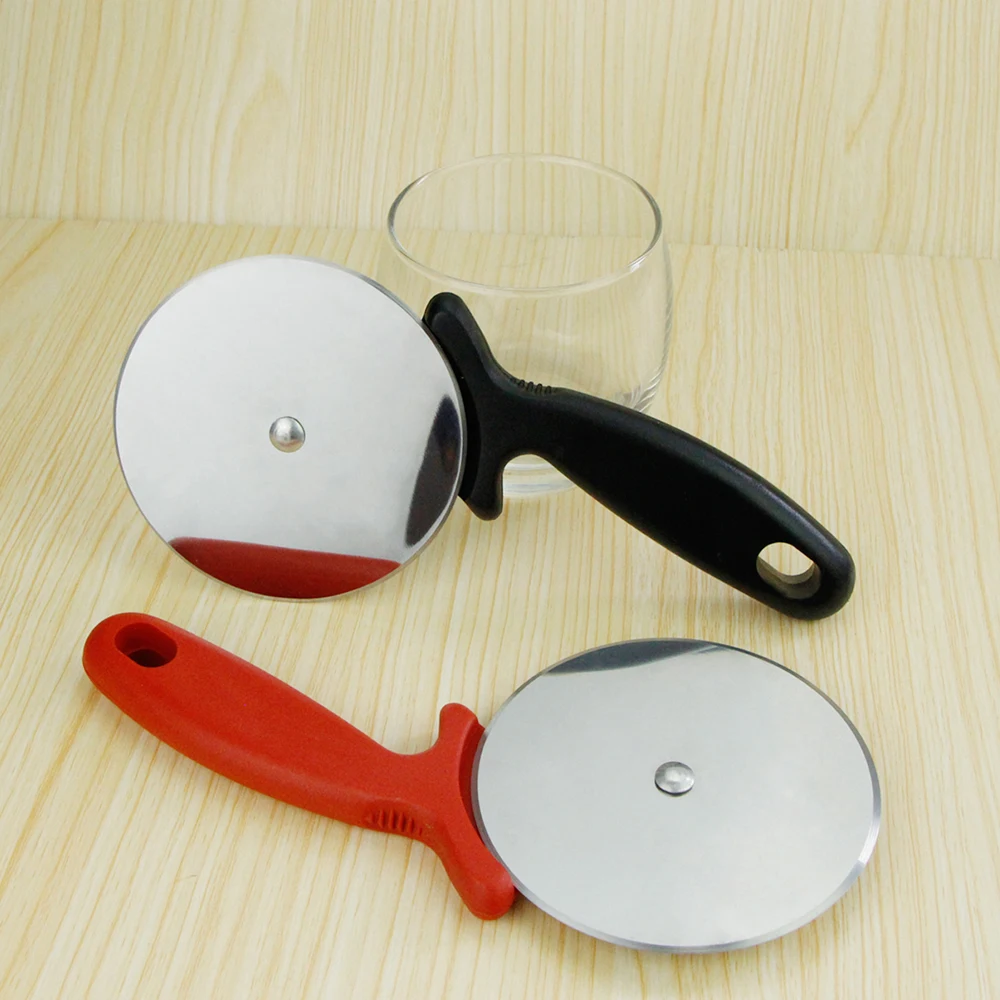 Stainless Steel Pastry Cutter Pizza Cutter Knife Cookie Cake Roller Wheel Scissor Kitchen Baking Tool