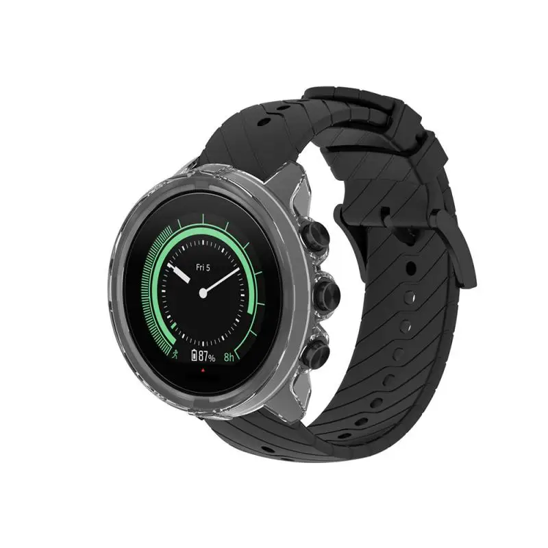 Suunto 9 용 소프트 TPU 케이스 커버, 견고한 쉘 보호대, 우아한 시계, Suunto9 Baro/Spartan 스포츠 손목 HR Baro에 편안함
