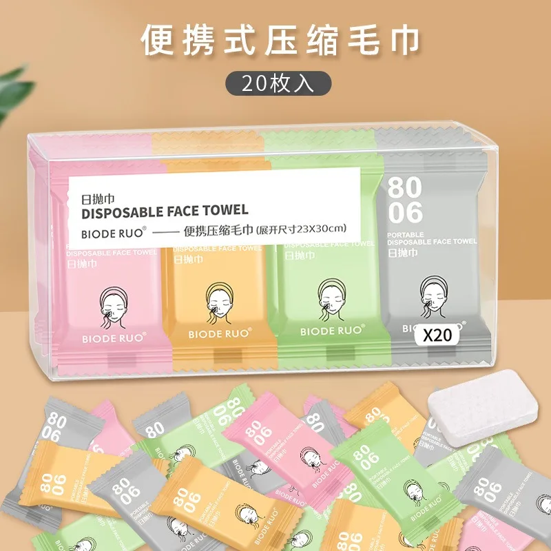 

Towelettes Travel Washcloths Makeup Soft Compressed Towel Face Cleansing Wipes Disposable Towel Moistened Tissues