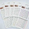 Karsyngirl 1 Sheet Eye Body Face Gems Jewels Rhinestone Stickers Self Adhesive Crystal Rainbow Makeup Diamonds Face Stick Gems 2