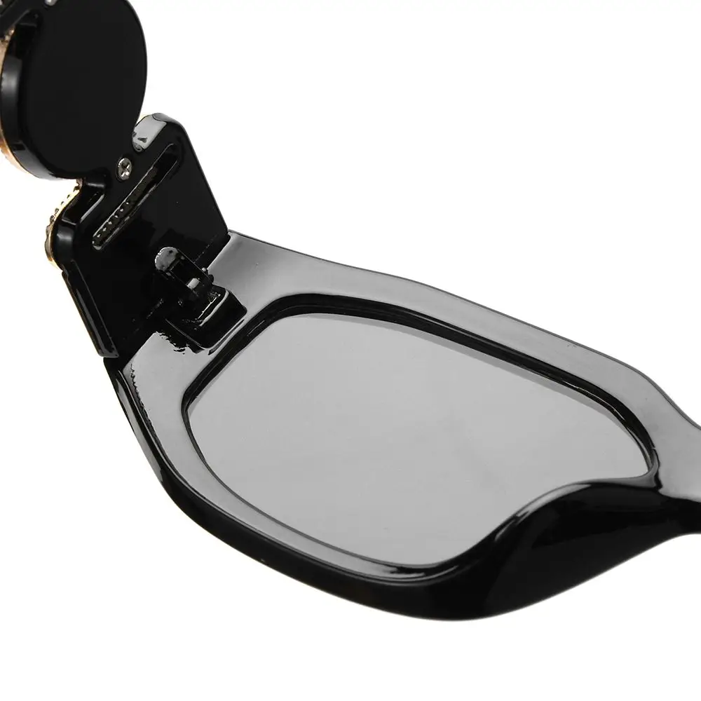 Beach Steampunk Women Men Trendy Design Small Sun Glasses UV Protection Rectangular Shades Irregular Sunglasses