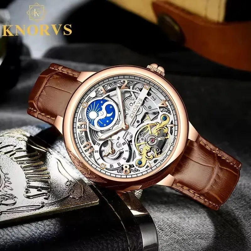 High Quality Automatic With Winding Men Winner Mechanical Wristwatch Machine Watch Classic Wrist Watches For Elegant Man