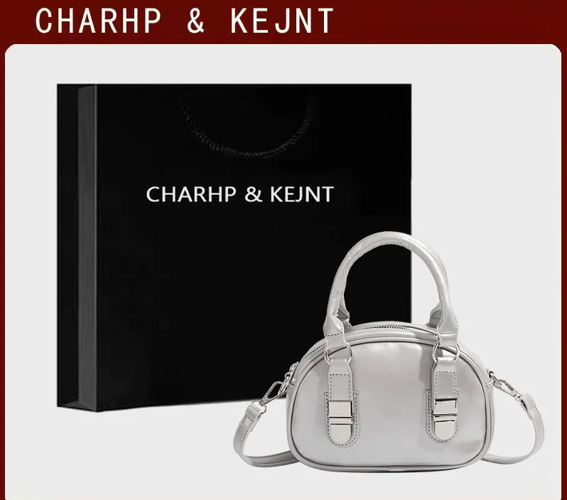 CHARHP&KEJNT high-end single shoulder handbag for women's fashion commuting crossbody bowling bag_voghion.com