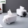Napkin Holder Cute Lamb Tissue Box Paper Towel Napkin Holder Box for Car Household Kitchen Box for Decoration Home Organizer 1