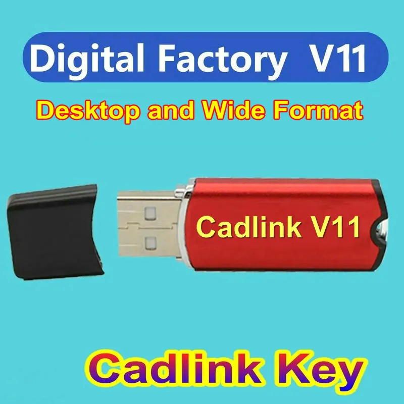 디지털 팩토리 V11 캐드링크 DTF 소프트웨어 RIP USB 캐드링크, 엡손 8550 L1800 4900 7890 9890 P5000 P6000 P7000 P9000 응용 프로그램