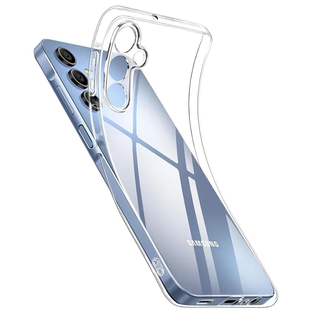 Ultra Thin Silicone Soft Clear Phone Case - Transparent Slim Design