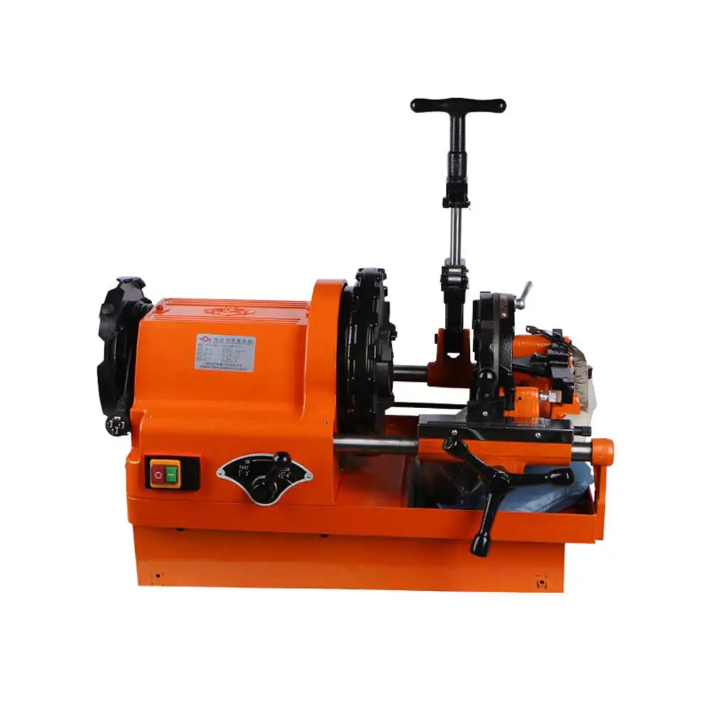 Electric Wire Threading Machine Fire Water Pipe Gas Steel Pipe Twisting Wire Fast Opening Machine 1/2"-2"