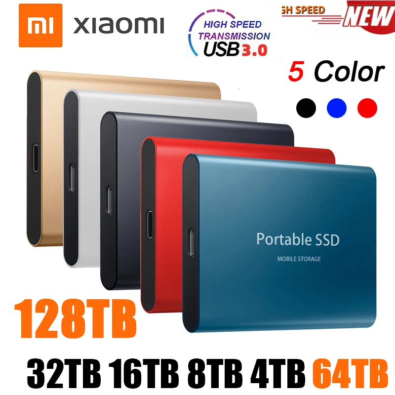 Xiaomi Portable High-speed Solid State Drive 2tb 4tb 8tb 16tb 64tb Ssd ...