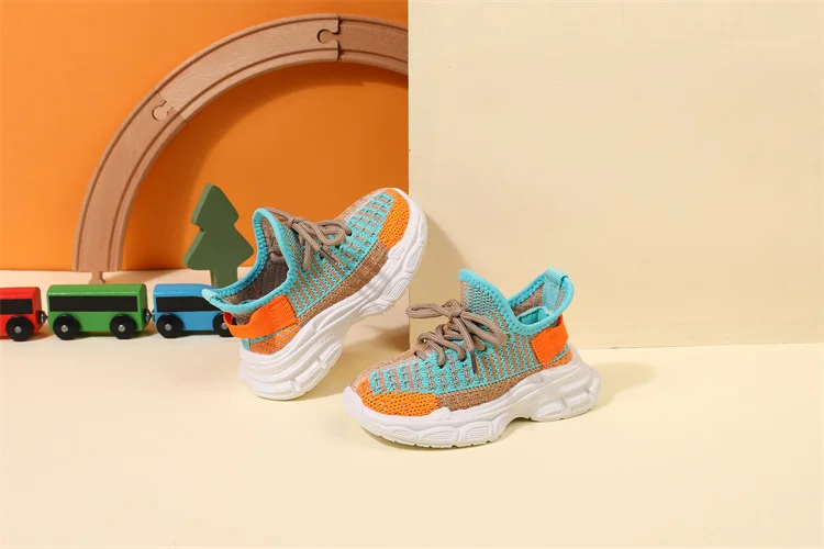 Neue Frühling/Herbst Kinderschuhe Unisex Kleinkind Jungen Mädchen Sneaker Weiche Sohle Atmungsaktives Mesh Modische Lässige Kinderschuhe – Detail 16