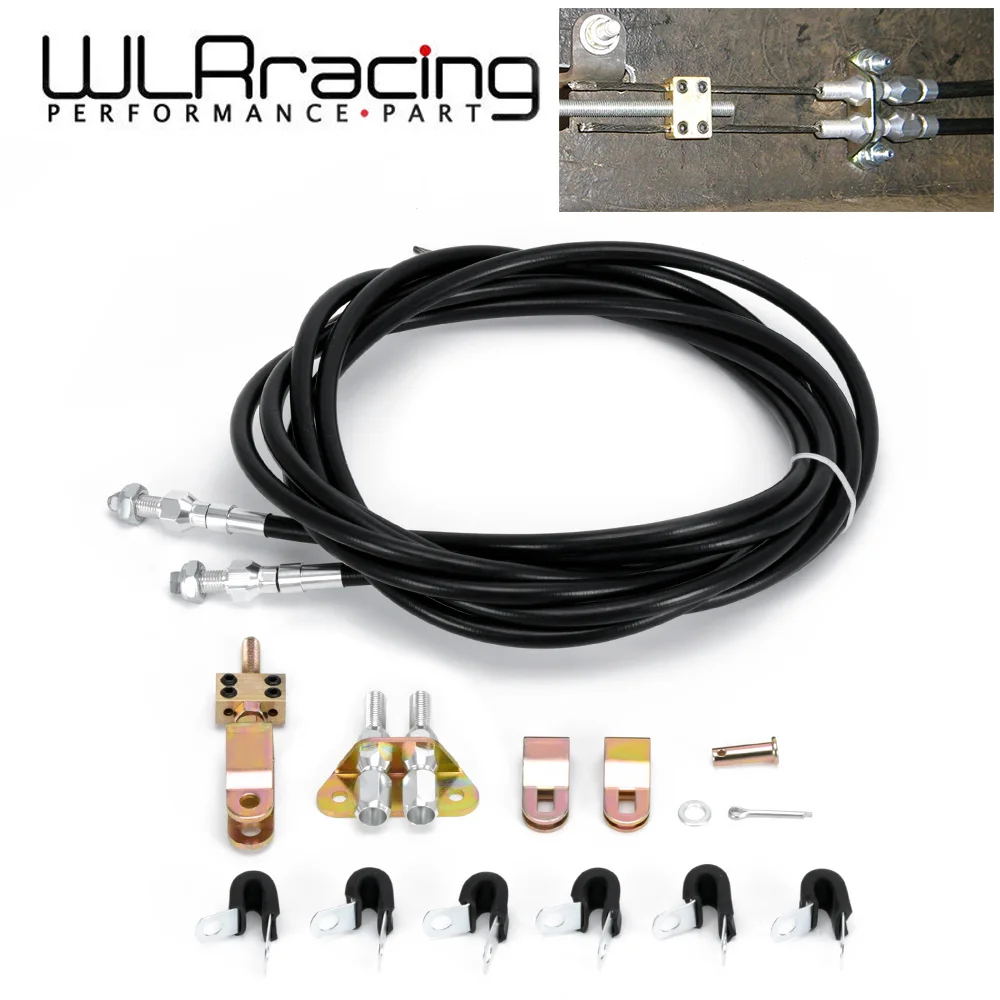 Universal Rear Parking Brake Cable Kit Emergency Brake Cable Kit Disc