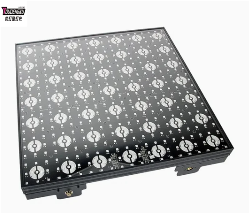 6 pieces 7x7 Pixel RGBW DMX LED Matrix Panel Light