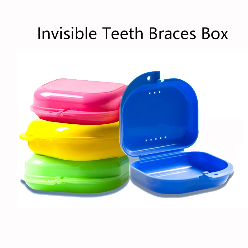 

Denture Box Case for Braces for Teeth Fake Teeth Box Invisible Teeth Braces Case Oral Hygiene Supplies Recommended By Dentist