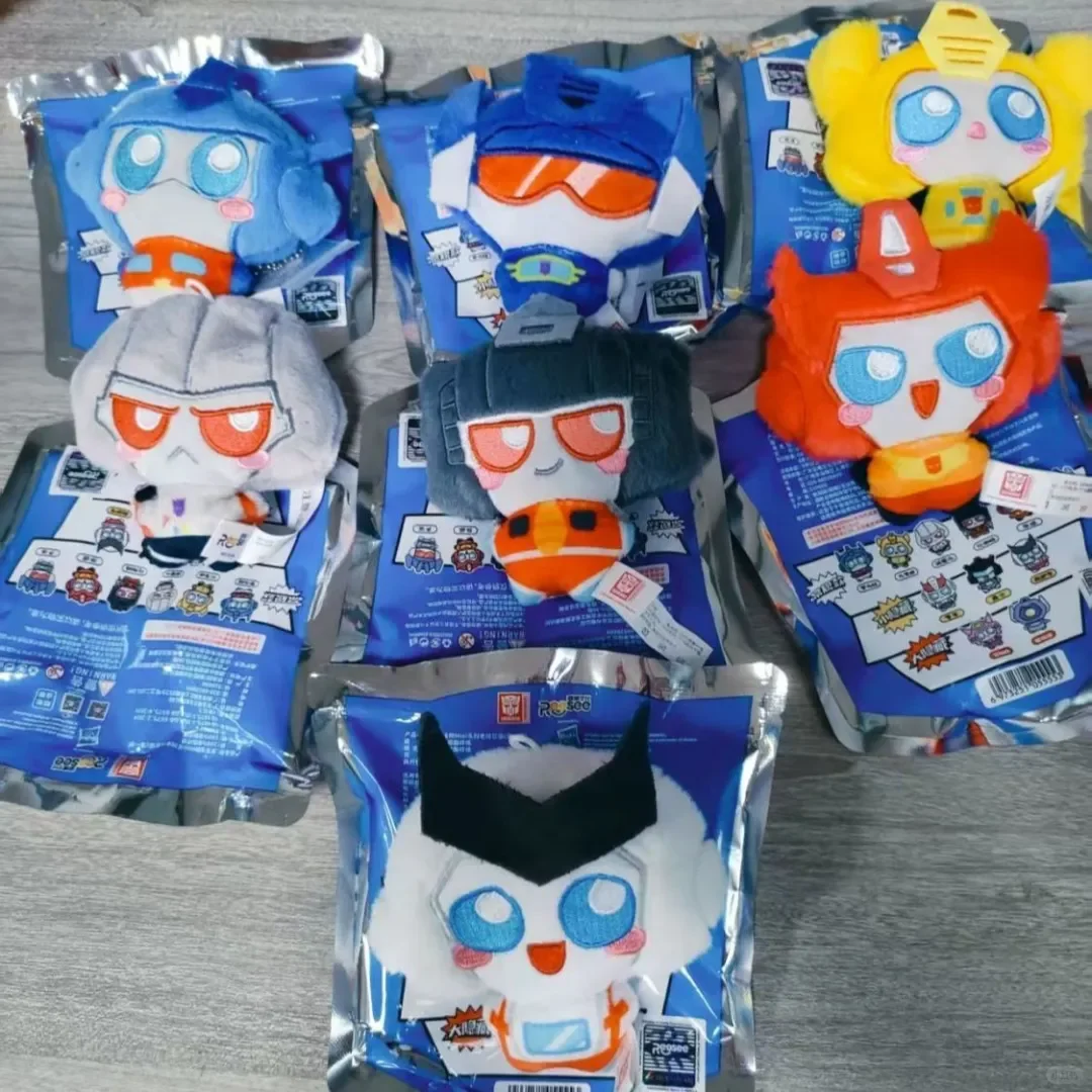 새로운 재고 있음 Eaki 트랜스포머 쇼크웨이브 사운드웨이브 메가트론 미니 시리즈 봉제 인형 랜덤 백 스쿨 백 펜던트 귀여운 선물 랜덤  박스-Freehip.co.kr