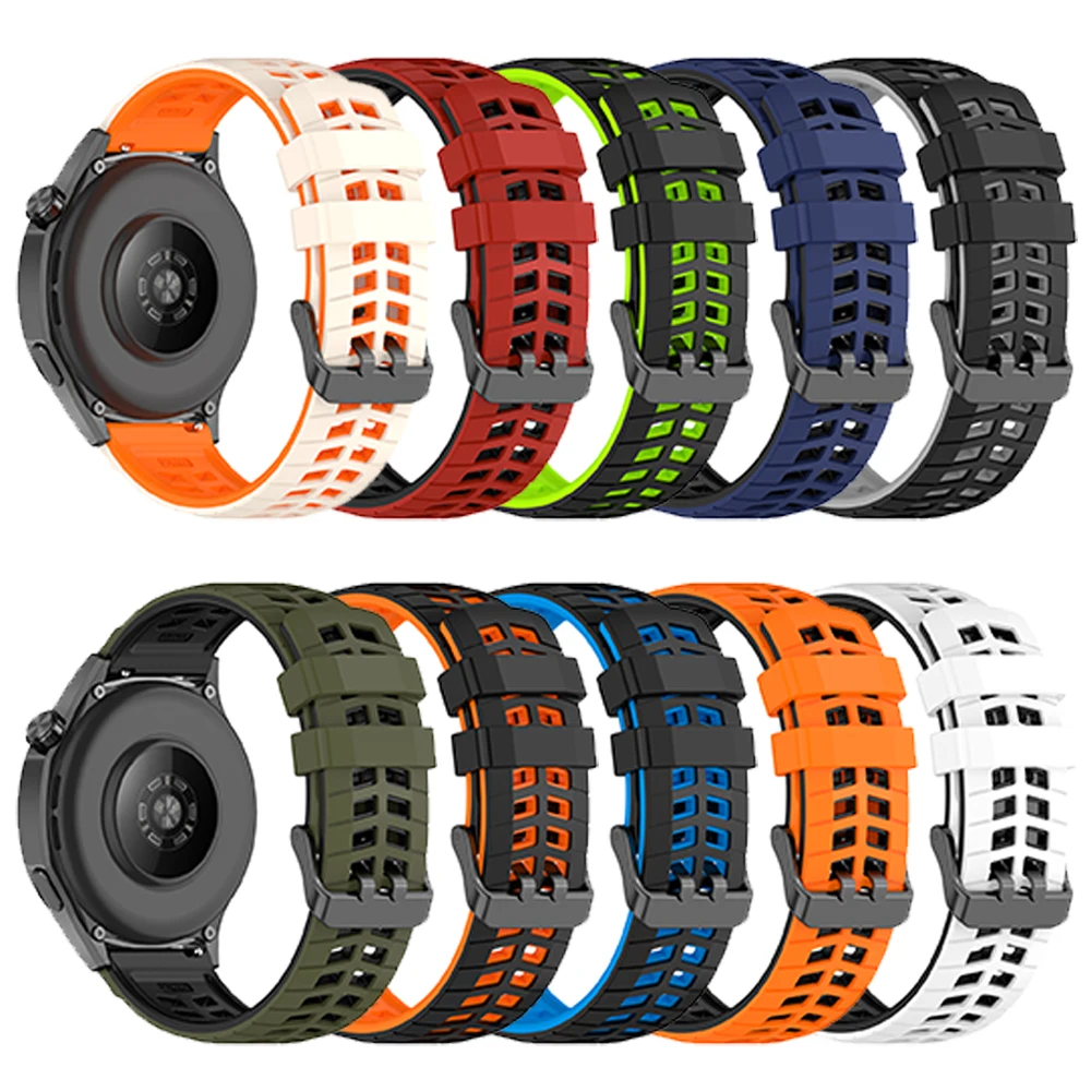 Universal 22mm Rubber Watch Band Replacement Strap – Versatile Bracelet Belt