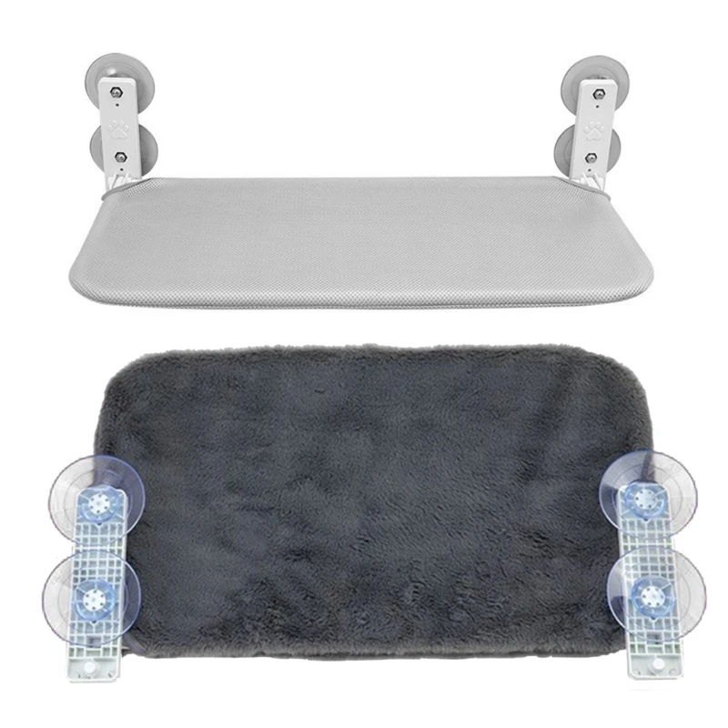 

Cats Window-Seat Suction Cup Hammock Cats Pet Winter Perch Sleep Bed Anti-Scratching Window Bedding Cats Supplies Dropship