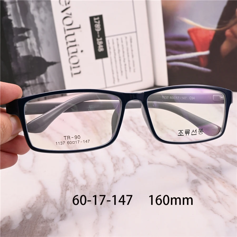 Vazrobe 160mm Oversized Eyeglasses Frames Male Women Reading Glasses Men Big Spectacles Diopter Magnify Anti Blue Reflection 2