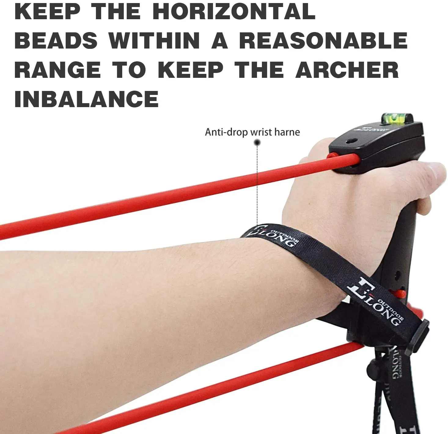 Archery Trainer Band Training - Portable Bow Riser Handle - 9 to 19 lbs Tension Adjustment Suitable for Left and Right Hand 4